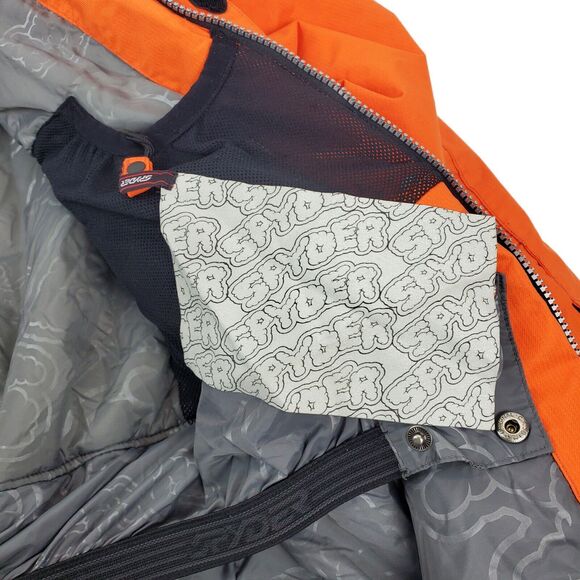 Vintage SPYDER Jacket KIDS 20/XXL Orange Hooded Winter Ski SnowBoarding Outdoor - Picture 7 of 14